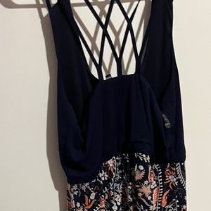 Strappy Floral Maxi Dress